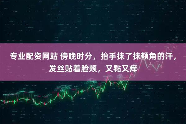 专业配资网站 傍晚时分，抬手抹了抹额角的汗，发丝贴着脸颊，又黏又痒